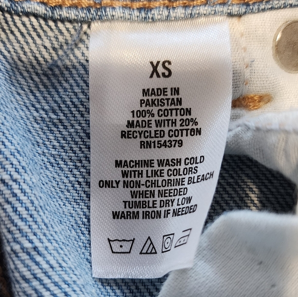 NWT Maxi Denim Cargo Skirt - Picture 6 of 6